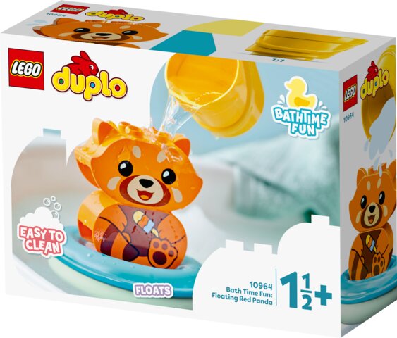 Sjov i badet: Flydende rød panda 10964 LEGO® DUPLO®