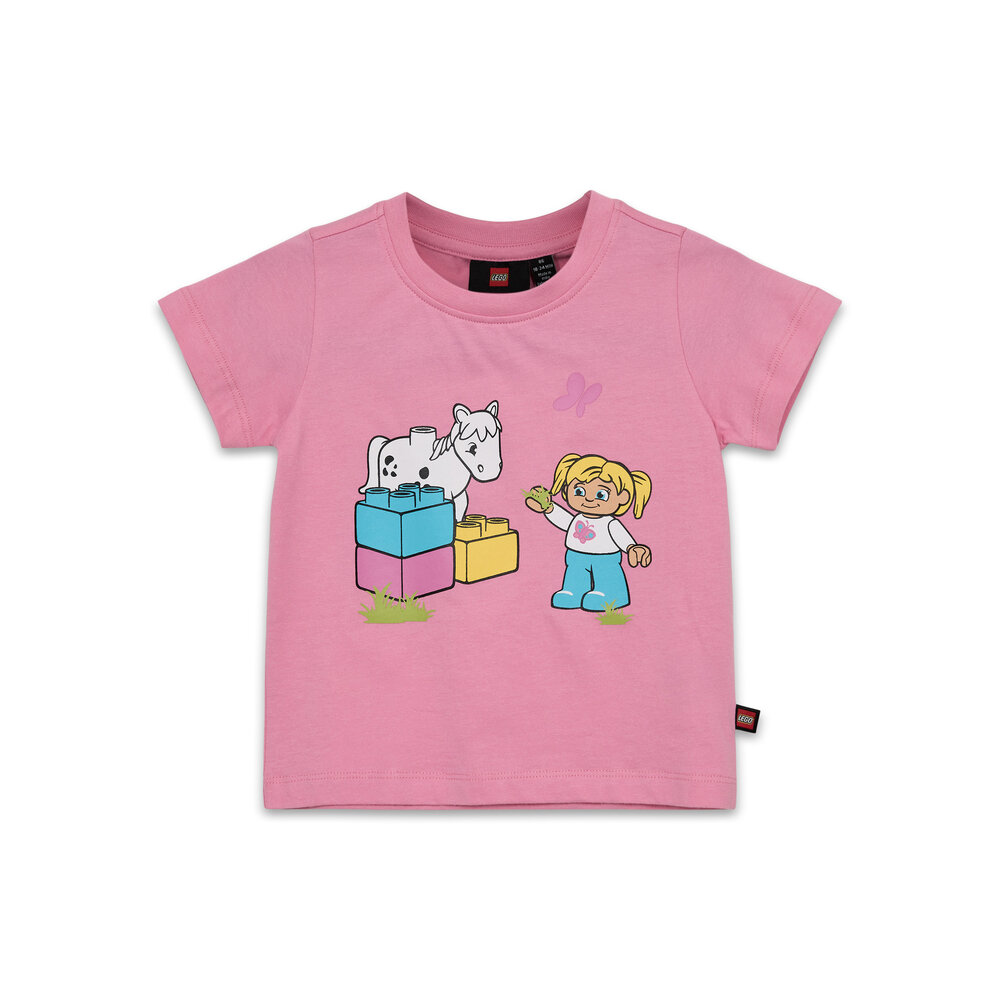 TAY 300 T-shirt kortærmet - Light Pink - 104