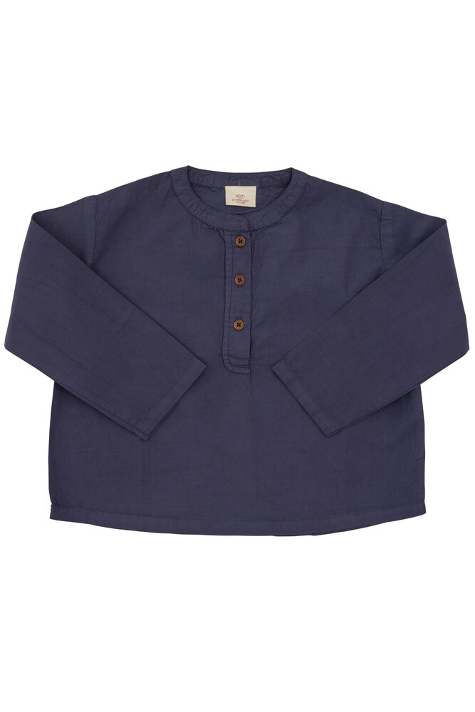 Klassisk skjorte - Mørkeblå - 104