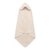 Håndklæde med hætte, Vanilla Ice, 100x100cm