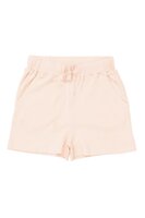 Rib jersey shorts - Soft pink