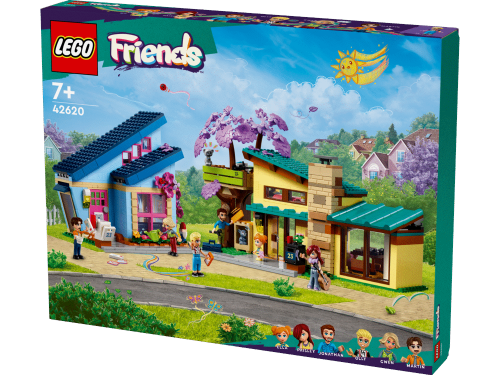 Olly og Paisleys huse 42620 LEGOÂ® Friends
