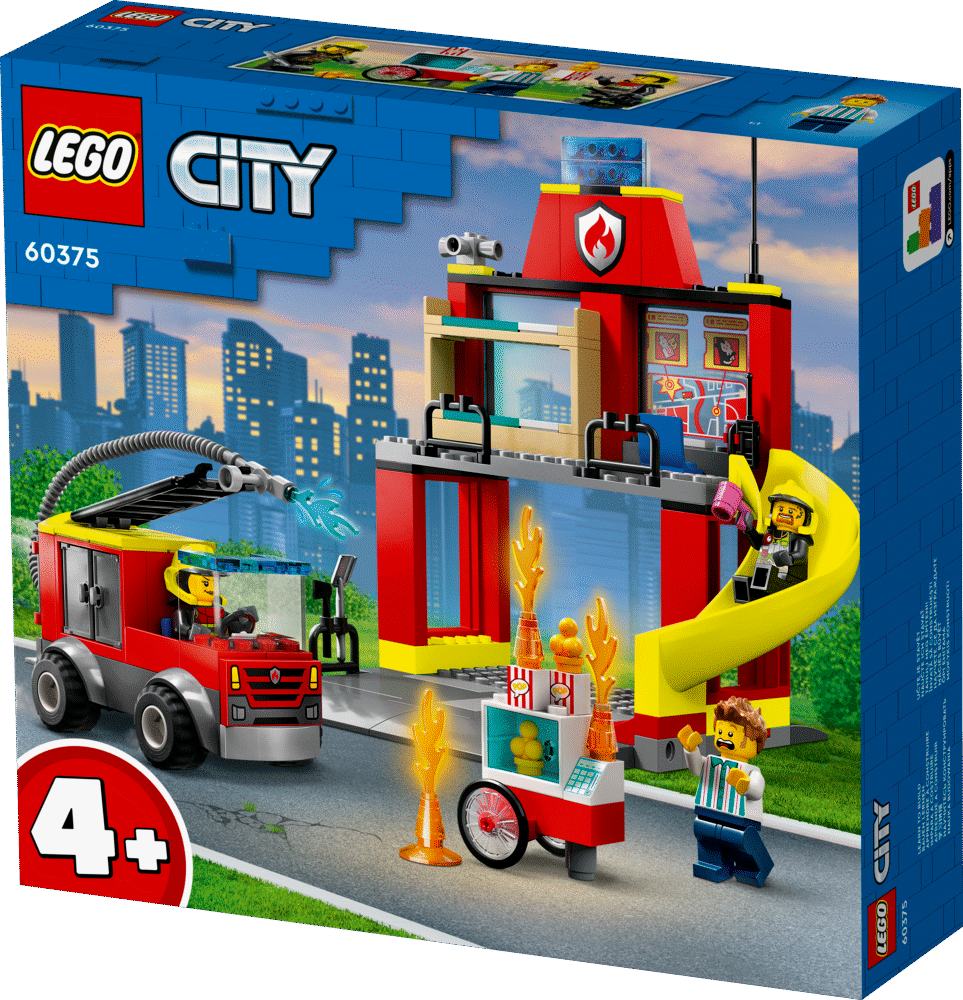 Brandstation og brandbil 60375 LEGOÂ® City