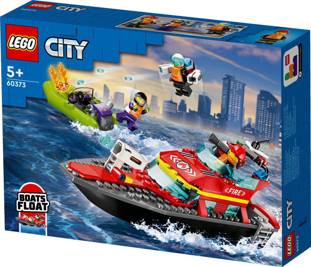 Brandvæsnets redningsbåd 60373 LEGOÂ® City