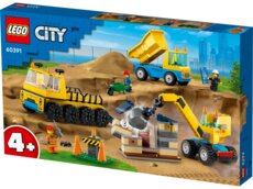 Entreprenørmaskiner og nedrivningskran 60391 LEGO® City