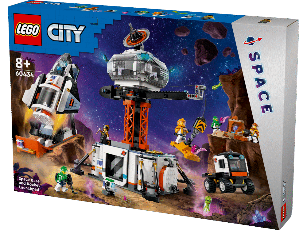 Rumbase og raketaffyringsrampe 60434 LEGO City