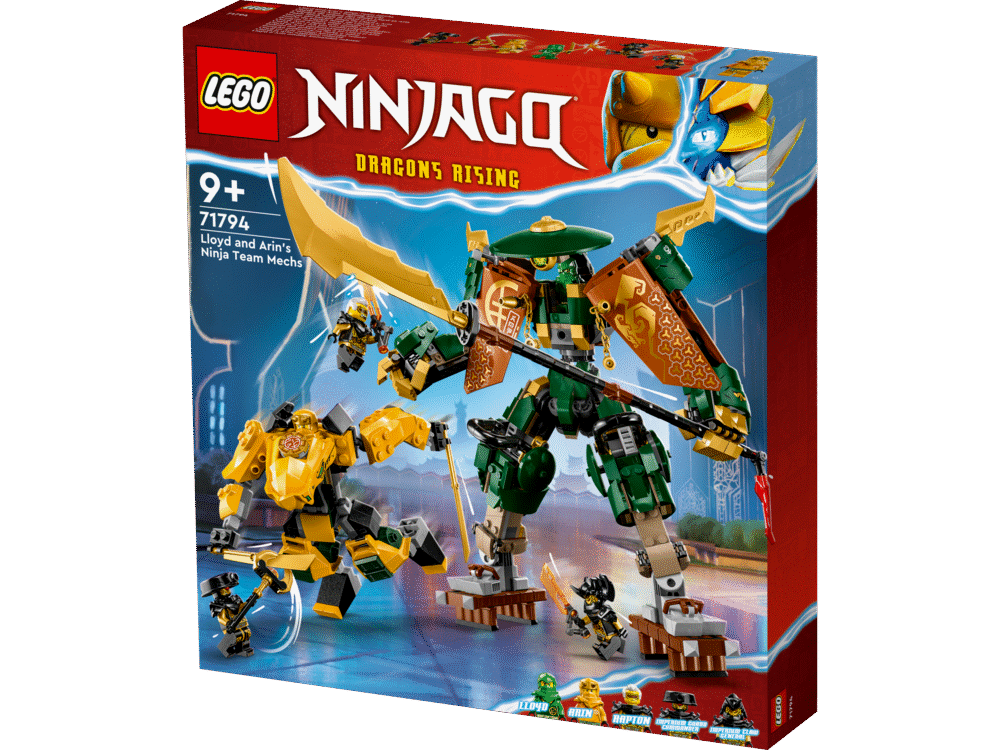 Lloyd og Arins ninjateam-mechs 71794 LEGOÂ® NINJAGOÂ®