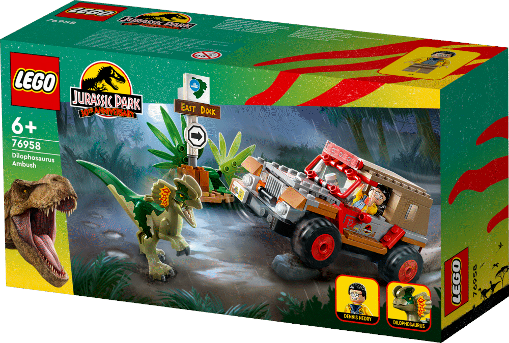 Dilophosaurus-baghold 76958 LEGOÂ® Jurassic World