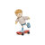 Dukkehusfigur - Edward og skateboard