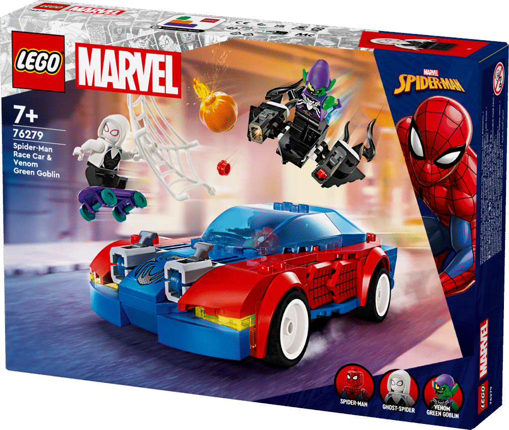 Spider-man raceerbil og Venom Green Goblin 76279 LEGOÂ® Super Heroes