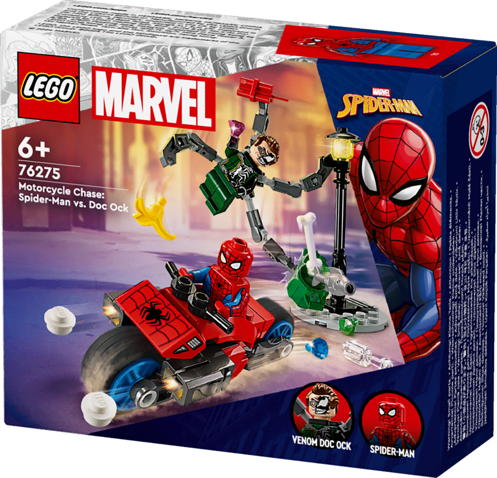 Motorcykeljagt: Spider-Man mod Doc Ock 76275 LEGOÂ® Super Heroes