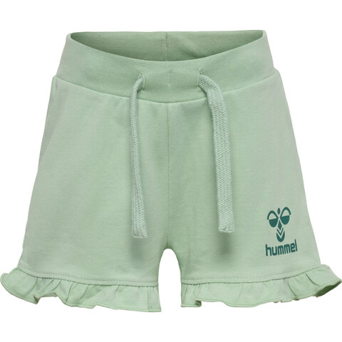 Talya ruffle shorts - SILT GREEN
