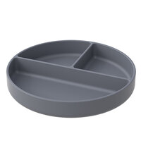 Silicone plate, grey
