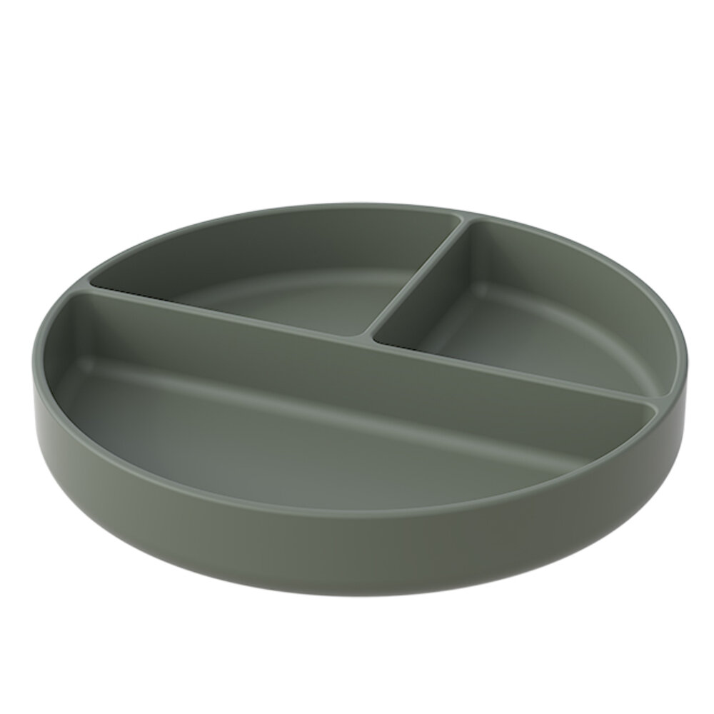 Silicone plate green