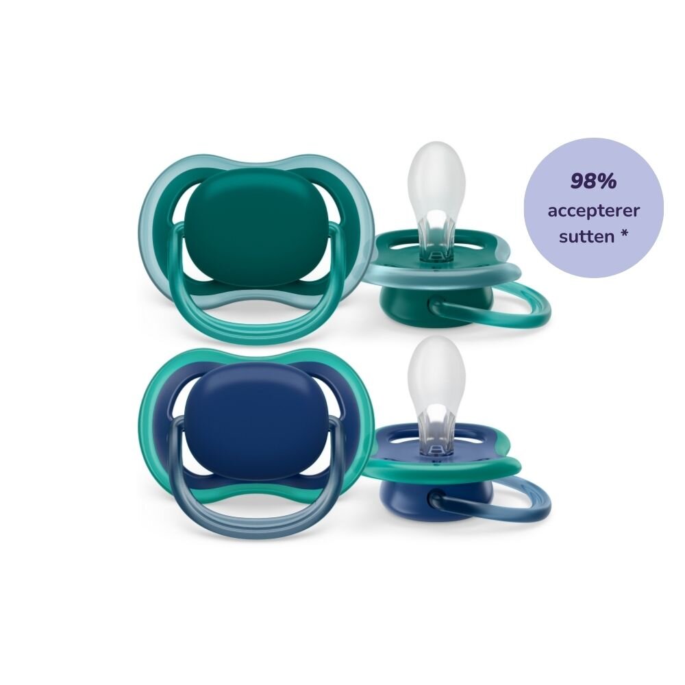 Philips Avent Sut, Ultra Air 6-18 mdr. 2-pk