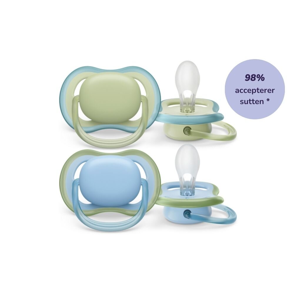 Philips Avent Sut, Ultra Air 0-6 mdr. 2-pk