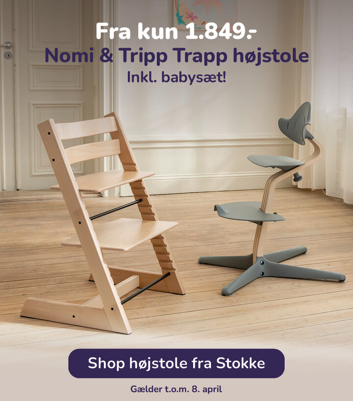 Tilbud på højstole fra Tripp Trapp & Stokke Nomi