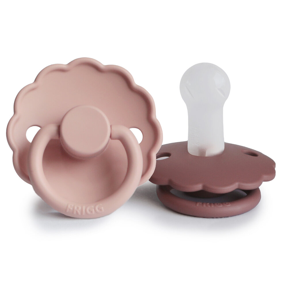 Daisy Silicone 2-Pk Blush/Woodchuck str 2