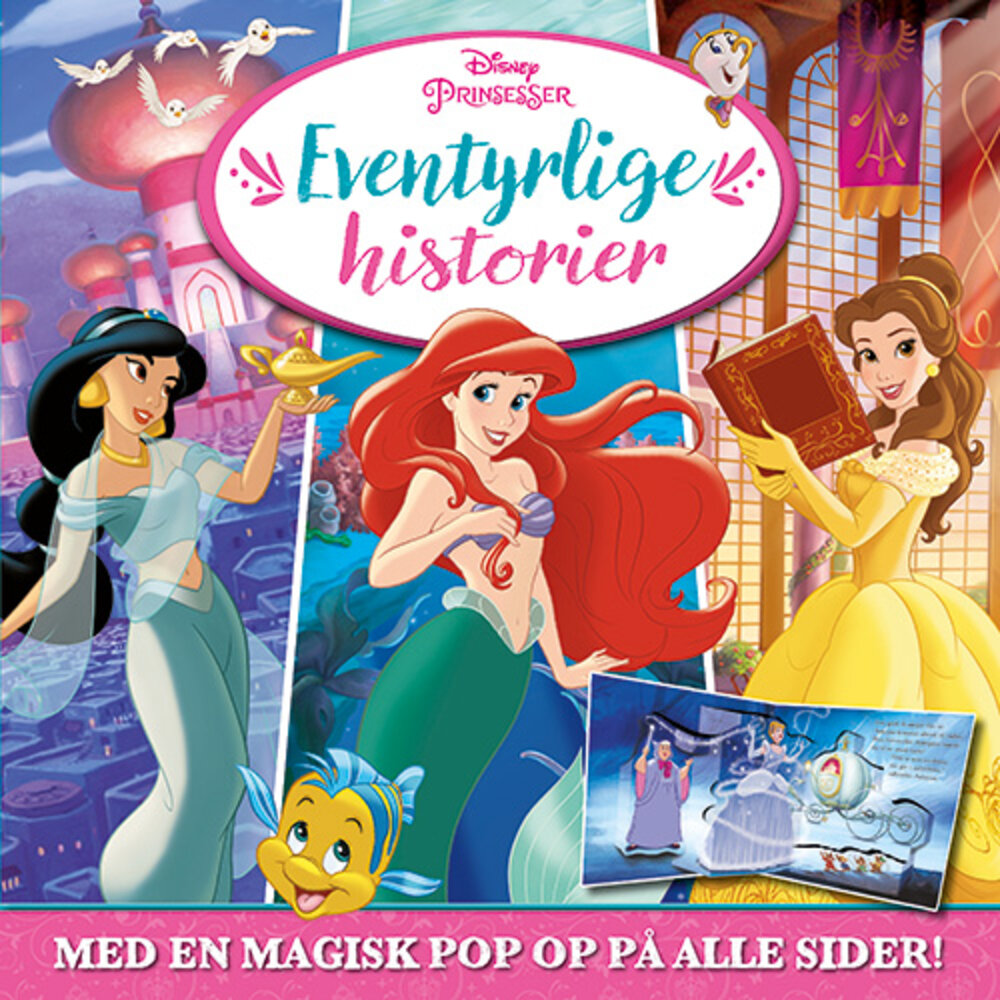 Alvilda Disney Prinsesser - Pop-Up bog