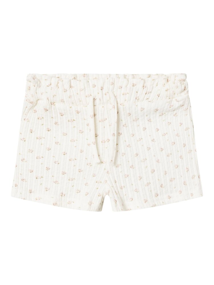 Lil' Atelier Hulla lÃ¸s shorts - Coconut Milk 122