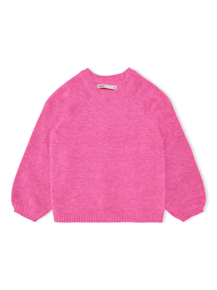 KIDS ONLY Lesly kings ls pullover - STRAWBERRY 86