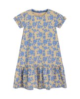 Lind kjole - Print Beige/Blue