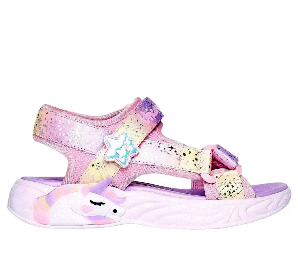 Unicorn Dreams Sandal - Light Pink Multi - 23