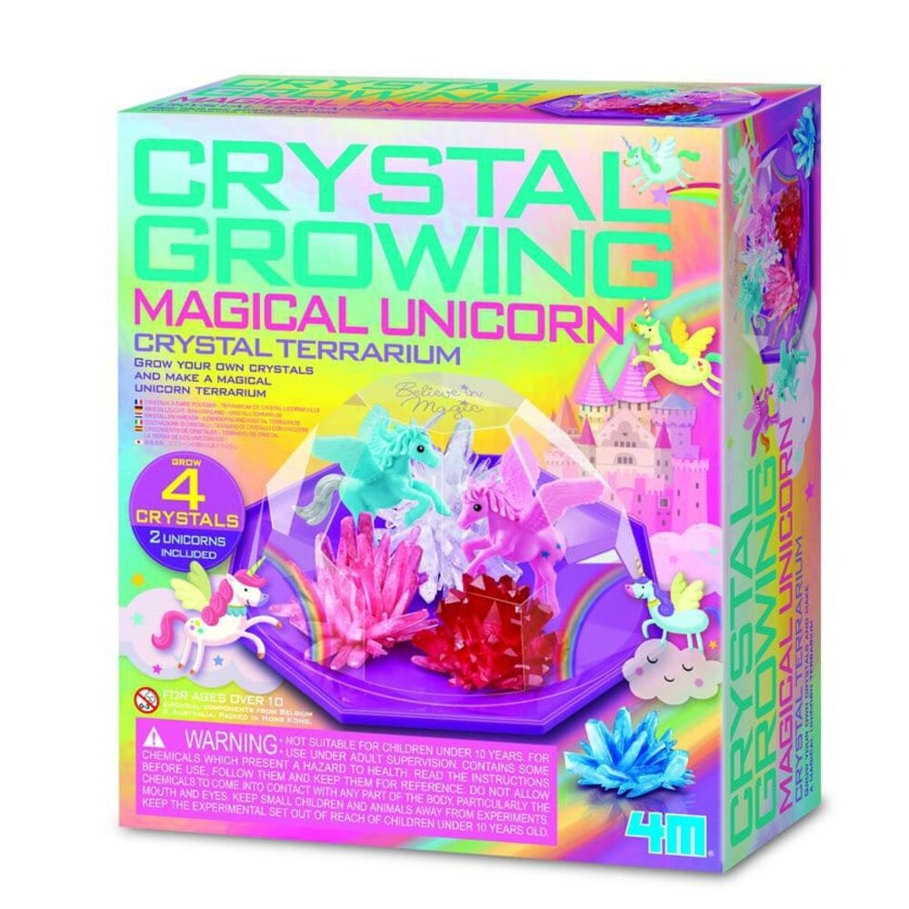 4M Crystal Growing / Unicorn Terrarium