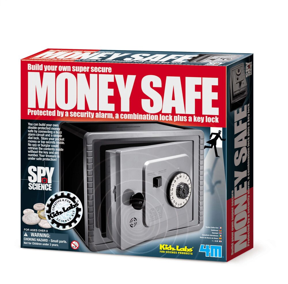 4M Kidz Labs/Buzz Alarm Money Safe