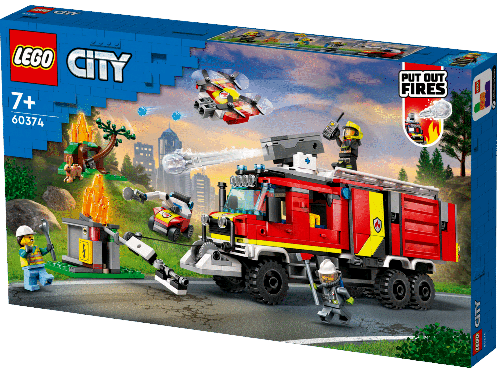 Brandvæsnets kommandovogn 60374 LEGOÂ® City