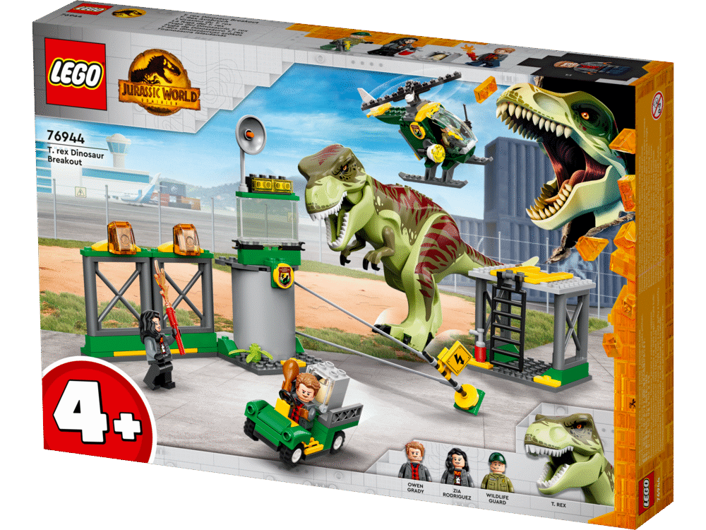 T. rex på dinosaurflugt 76944 LEGOÂ® Jurassic World