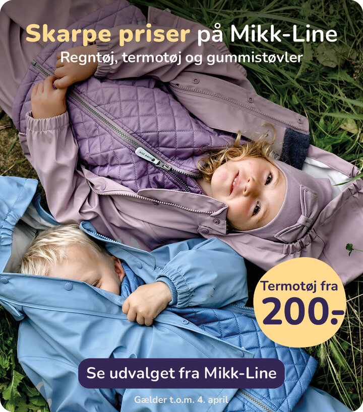 Skarpe priser på Mikk-Line regntøj, termotøj & gummistøvler
