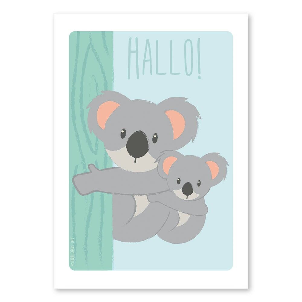 Plakat  Koala  A4