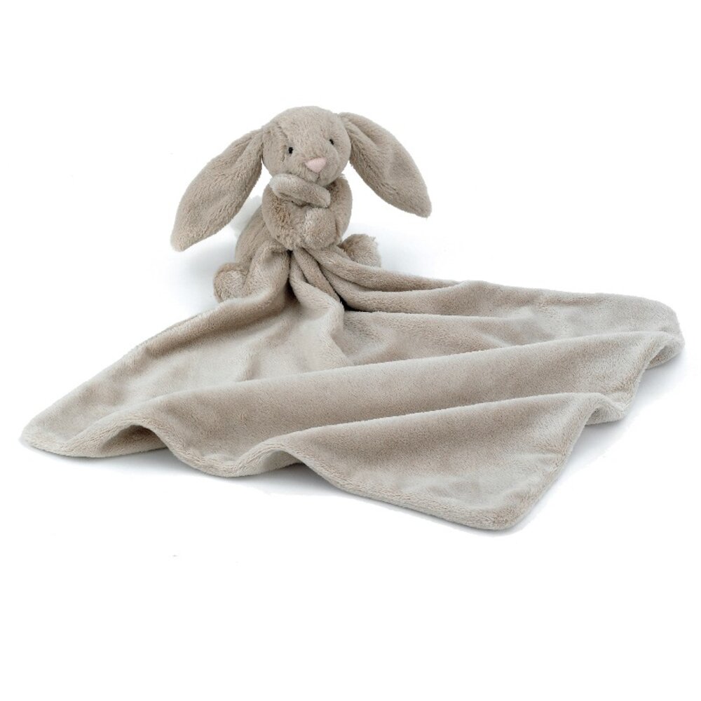 Nusseklud Kanin - JellyCat - Beige