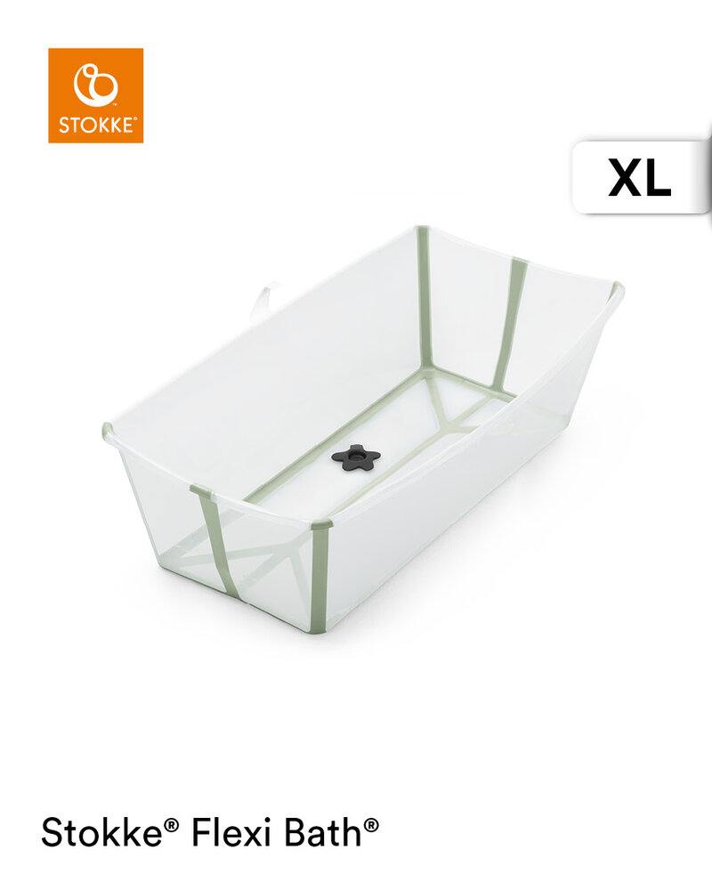 Flexi Bath XL  transparent grøn