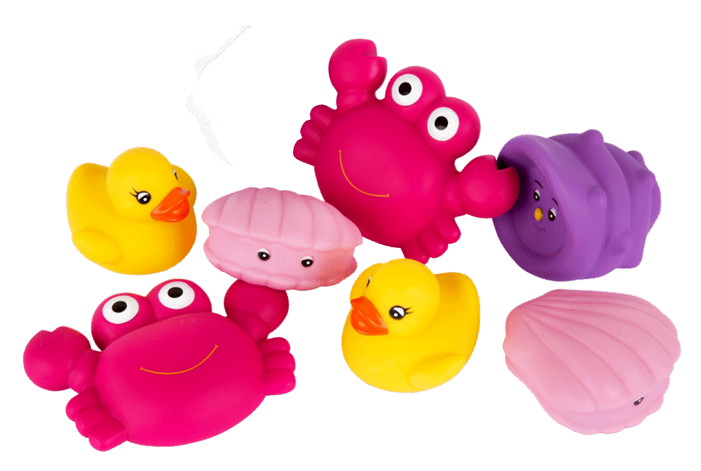 PLAY GRO Floating Sea Friends, Pink