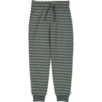 Stripe sweat bukser - Balance green/ Poetry green