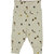 Mini me bukser med print - Soft green/ Mustard/ Bark