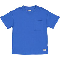 Olsen kids T-shirt med lomme - Palace Blue