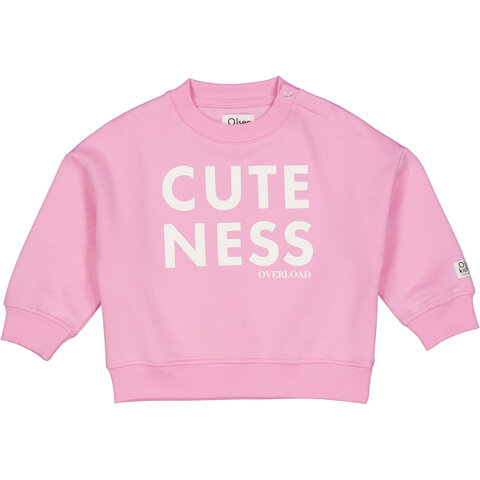 Olsen kids cuteness sweattrøje - Bonbon