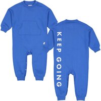 Olsen kids sweat heldragt med lomme - Palace Blue