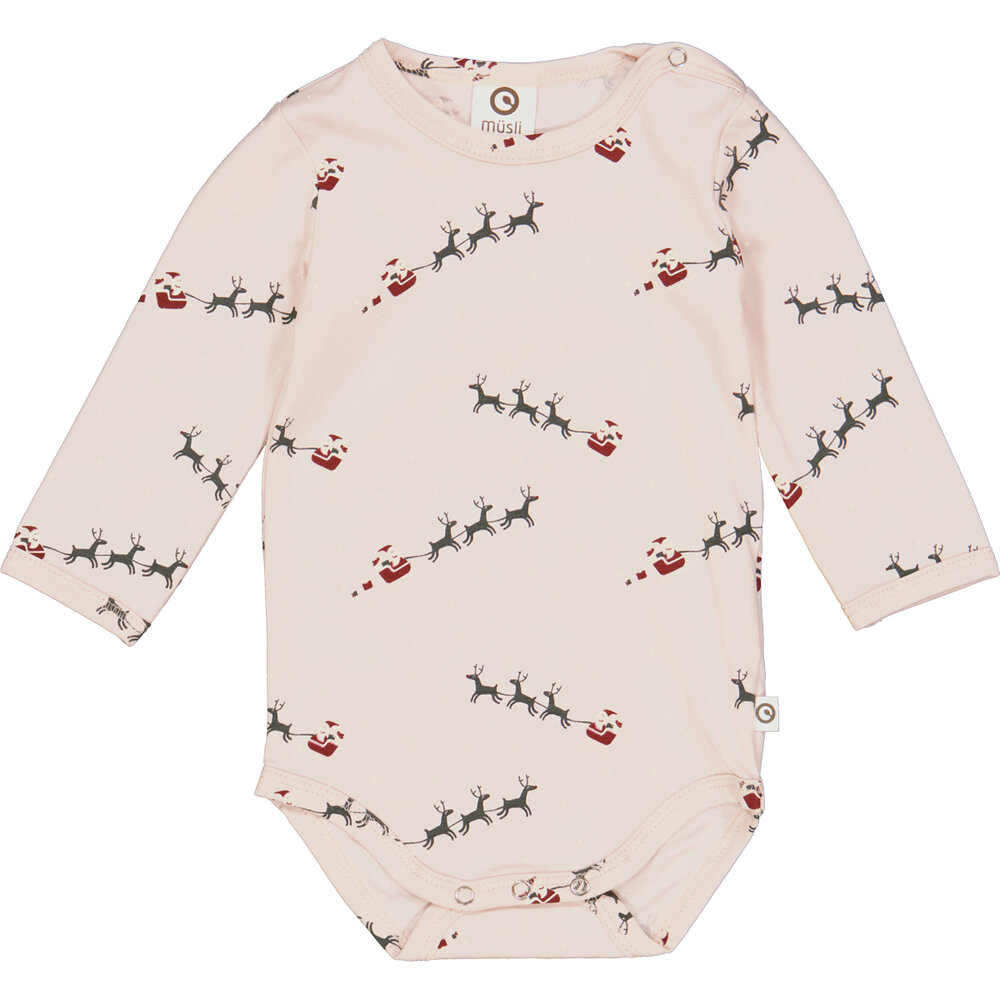 MÃ¼sli SANTA body med juleprint - Nightingale/ Cabernet/ Balsam cream 86