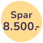 Spar 8500,-