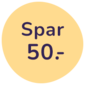 Spar 50,-