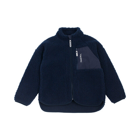 Playtime Pile Midlayer Jacket - Navy