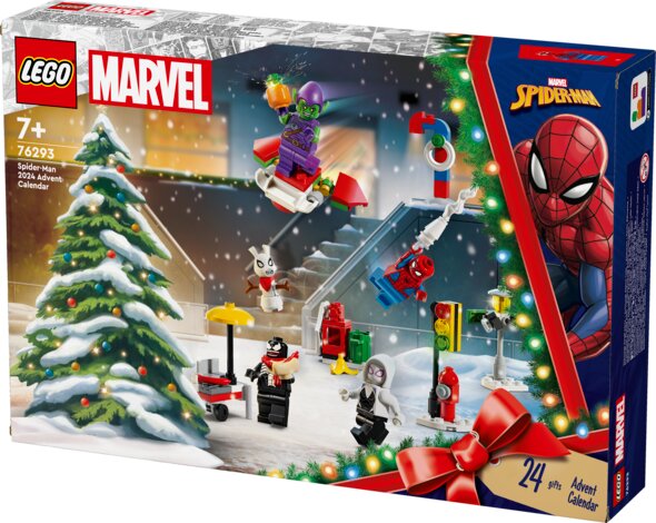 Spider-Man julekalender 2024 76293 LEGO® Super Heroes