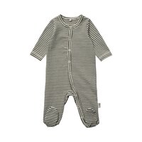 Jumpsuit - Green striped