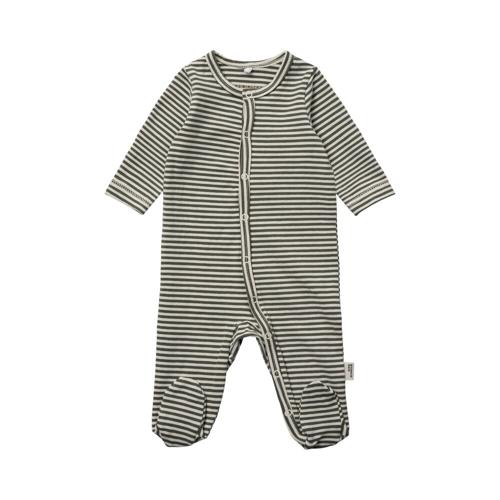 Sofie Schnoor Kids Jumpsuit - Green striped 44