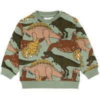 Lee sweatshirt - Hedge Green Dino AOP