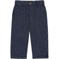 Loke Chinos - Navy Blazer Check AOP